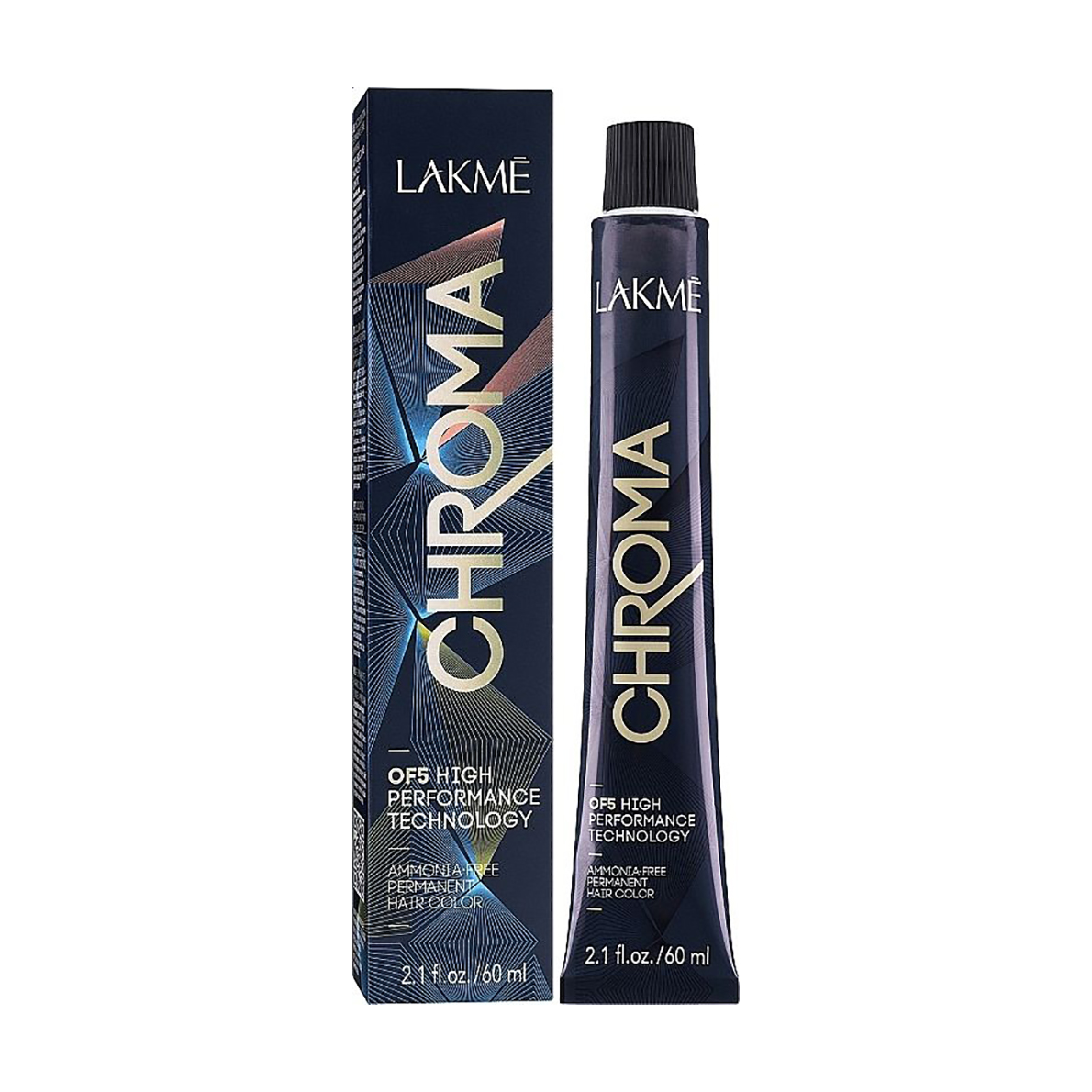 Напівперманентна фарба для волосся Lakme Chroma Permanent Hair Color 4/65 Махагоновий каштан середній коричневий, 60 мл